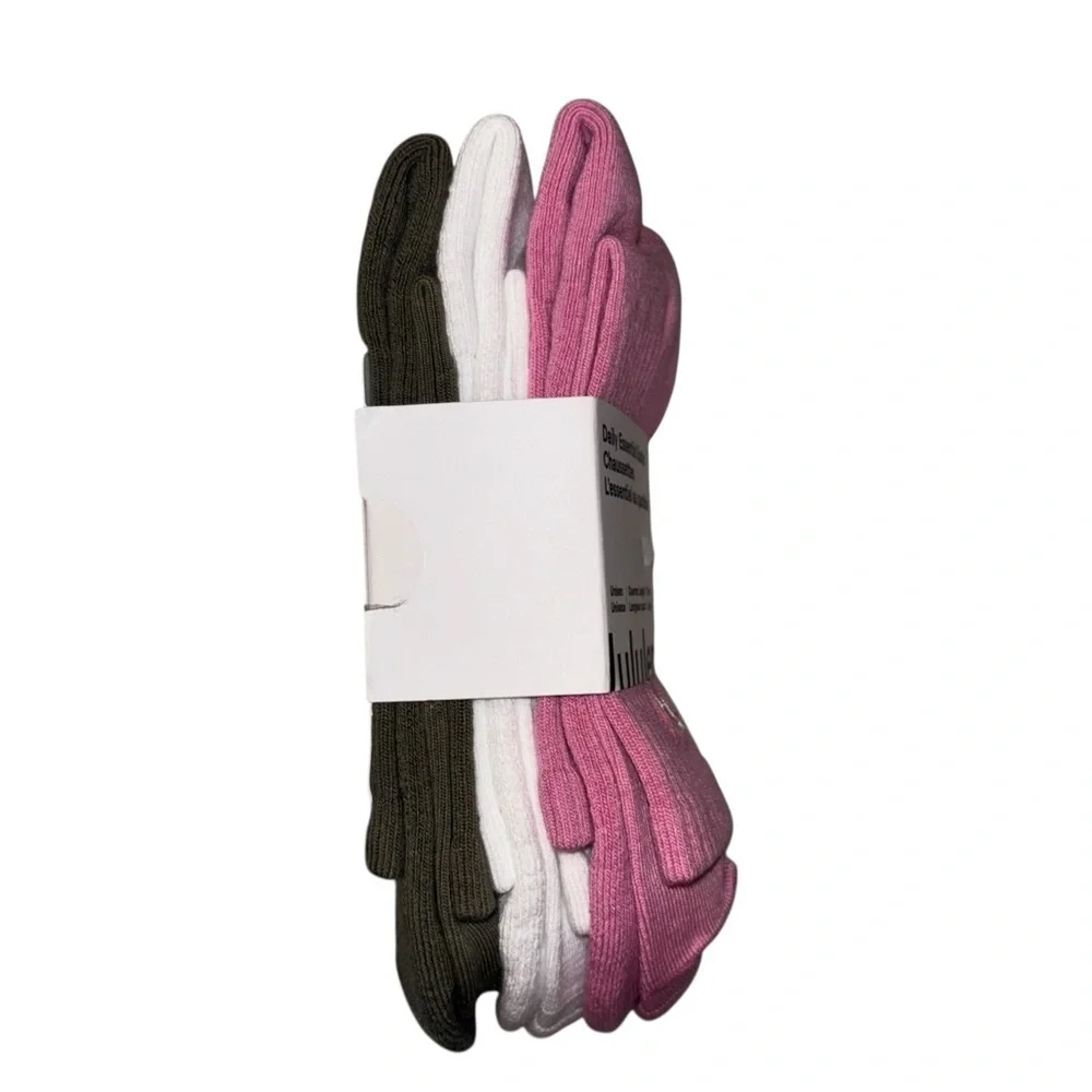 lululemon athletica Daily Essential 3pack socks